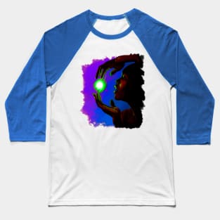 african woman with fire Baseball T-Shirt